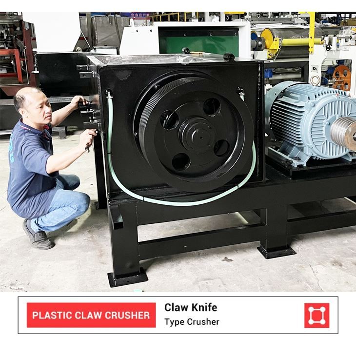 100-300kg/h Plastic Recycling Crusher Machine