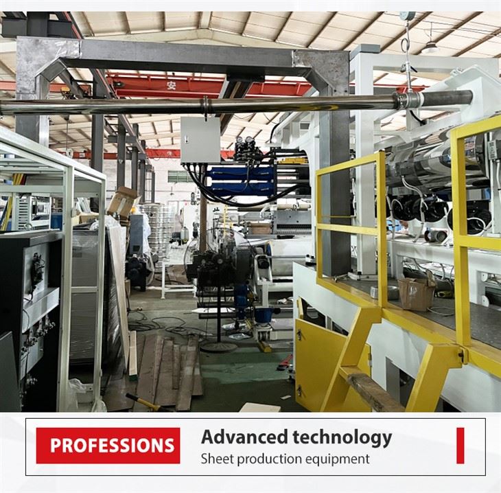 PP PS Sheet Extruder Plastic Extrusion Machine