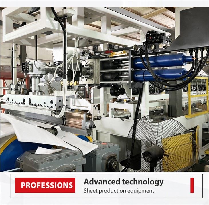 Single Screw Plastic Extrusion Production Line Machine