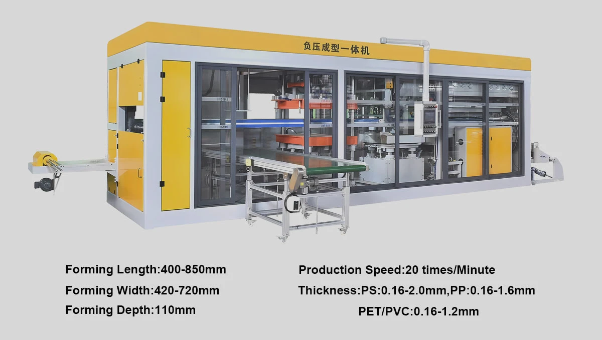 negative pressure plastic sheet forming machine negative pressure plastic sheet forming machine