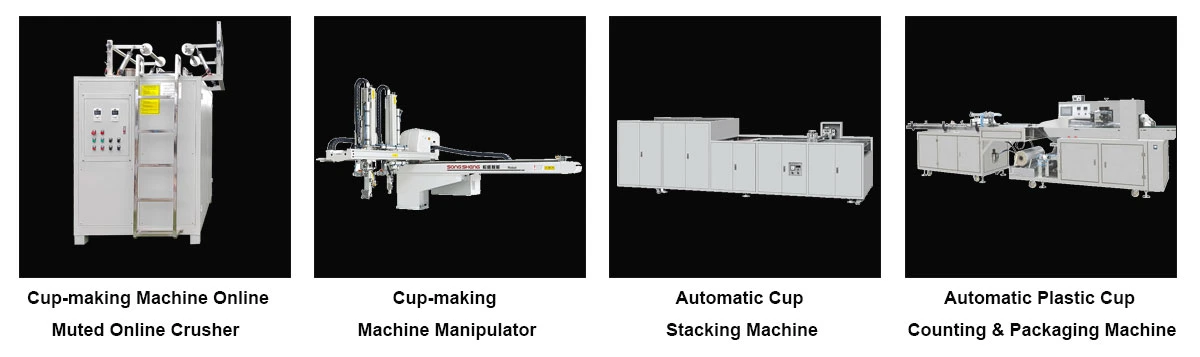 plastic cup making machine corollary equipment