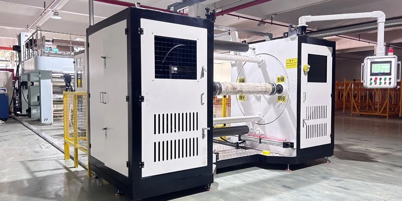 Plastic-sheet-automatic-winding-machine-equipment