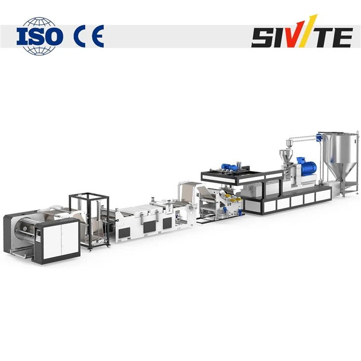 Single Screw PET Sheet Extrusion Line