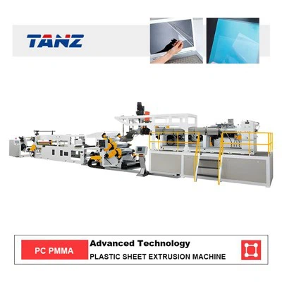 Extrusion Plastic Sheet PC PMMA Sheet Extruder